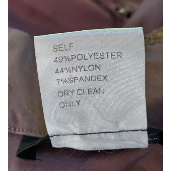 Tadashi Shoji Two Piece Set Skirt 14 Ruched Top Shirt 12 Sequins Party Formal - Picture 11 of 16